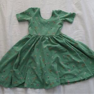 Alice and Ames green floral dress 5T